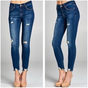 Distressed Skinny Jeans